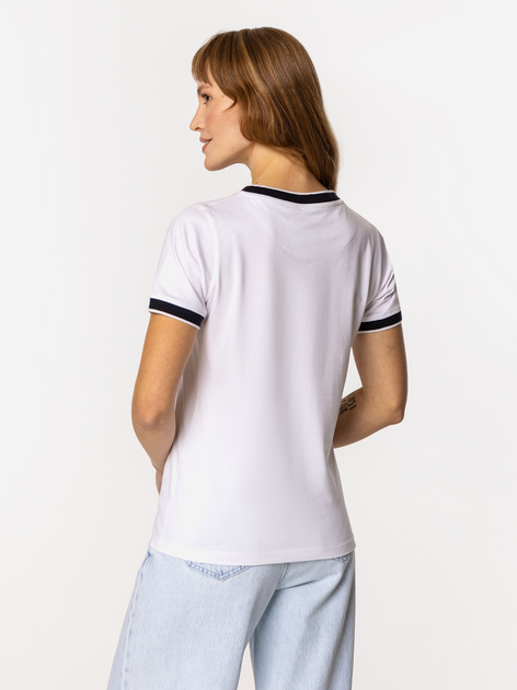 Футболка бавовняна жіноча Lee Cooper Nadia-5511 XL Біла (5905991731276) - зображення 2