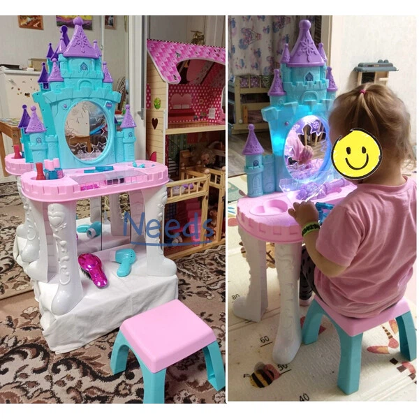 Детский туалетный косметический столик трюмо Холодное Сердце с