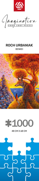 Puzzle GOOD LOOT Imagination Puzzle: Roch Urbaniak Benkei 1000 elementów (5908305249757) - obraz 6