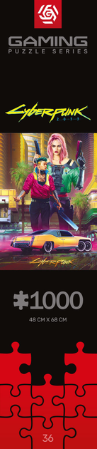 Puzzle GOOD LOOT Cyberpunk 2077 Kitsch Style 1000 elementów (5908305249696) - obraz 6
