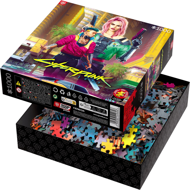 Puzzle GOOD LOOT Cyberpunk 2077 Kitsch Style 1000 elementów (5908305249696) - obraz 7