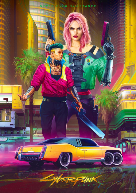 Puzzle GOOD LOOT Cyberpunk 2077 Kitsch Style 1000 elementów (5908305249696) - obraz 10