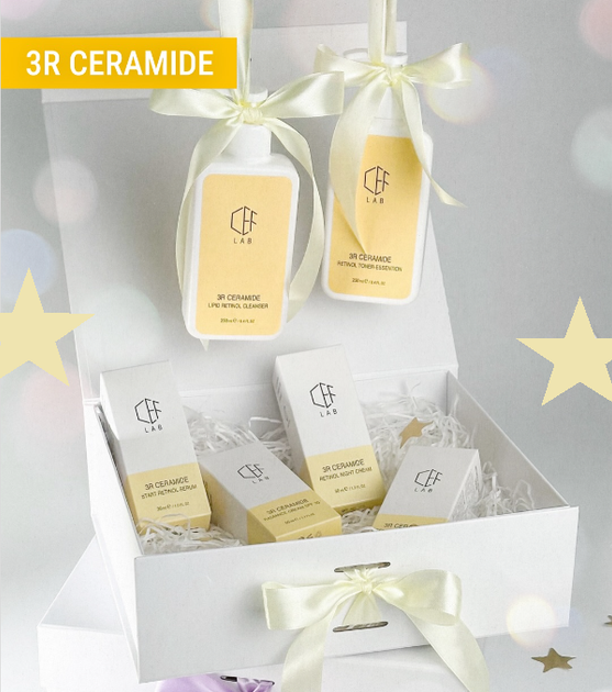 Набор подарочный CEF Lab 3R Ceramide Line - Фото 1 Набор подарочный CEF Lab 3R Ceramide Line - изображение 1