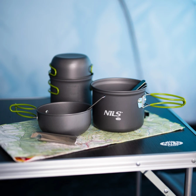 Набір туристичного посуду Nils Canteen Set XL NC1767 (5907695554342) - зображення 12