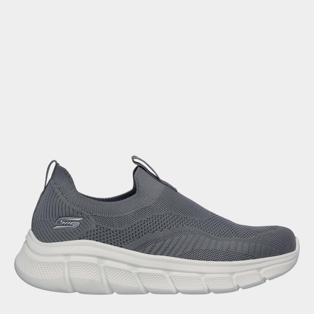 Мужские слипоны Skechers 118107 DKGY 42 (9US) 27 см Серые (198376534226) 