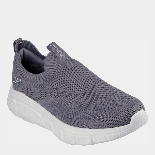 Мужские слипоны Skechers 118107 DKGY 42 (9US) 27 см Серые (198376534226) 