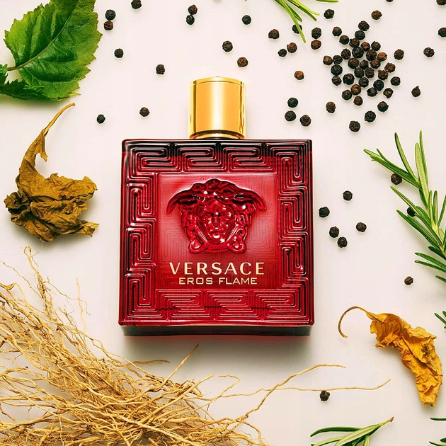 VERSACE EROS FLAME 100ml レッド　※残8〜7割 Eros Flame EDP 100 ml Red | VERSACE