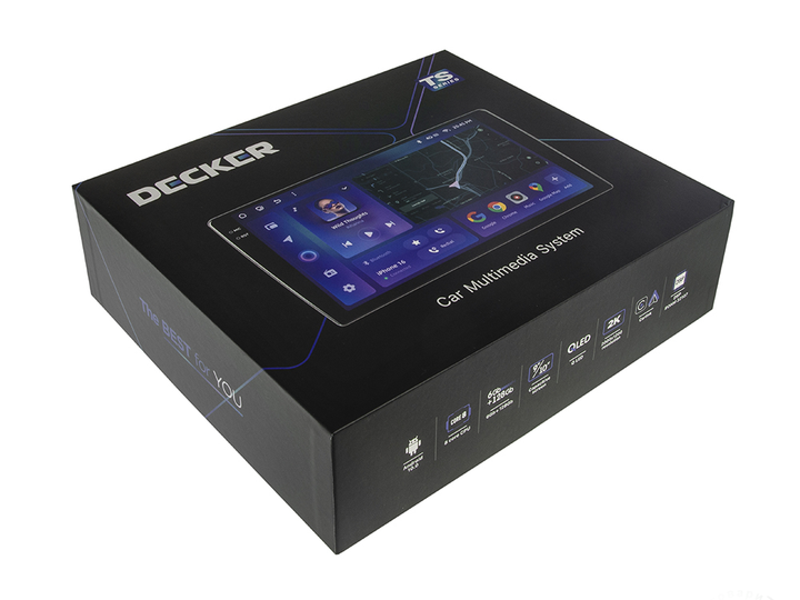 Автомагнитола Decker TS10-004 6x128 2k - изображение 2