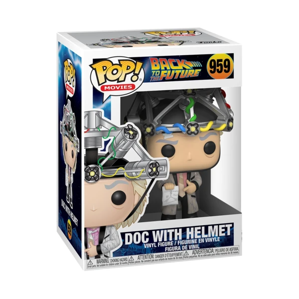 Фигурка Funko Pop Назад в будущее Док в шлеме Back to the Future Doc with helmet 10 см FP BF D H 959 - Фото 2 Фигурка Funko Pop Назад в будущее Док в шлеме Back to the Future Doc with helmet 10 см FP BF D H 959 - изображение 2