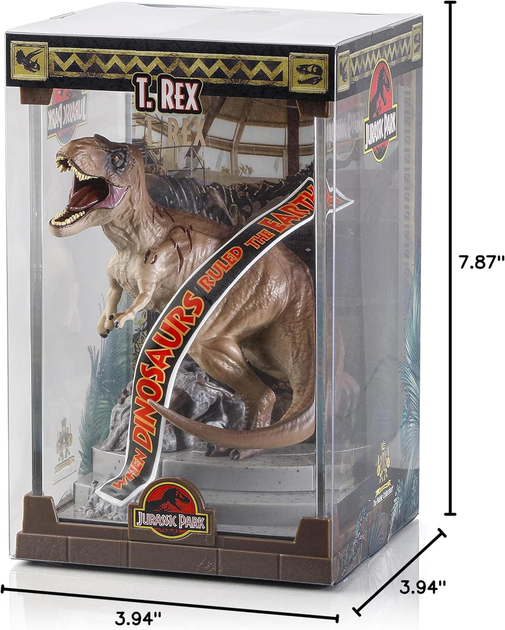 Фигурка Noble Collection Парк Юрского периода Тираннозавр Рекс Jurassic Park Tyrannosaurus Rex 18 см NC JP TR - Фото 5 Фигурка Noble Collection Парк Юрского периода Тираннозавр Рекс Jurassic Park Tyrannosaurus Rex 18 см NC JP TR - изображение 5