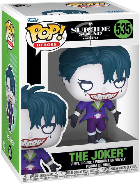 Фигурка Funko Pop ДС: Отряд самоубийц Джокер DC: Suicide Squad Joker 10 см FP DC J 535 - изображение 3