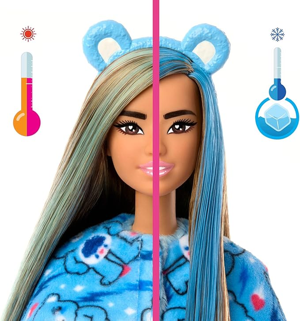 Lalka Mattel Barbie Cutie Reveal Care Bears JCN96 (0194735273867) - obraz 6
