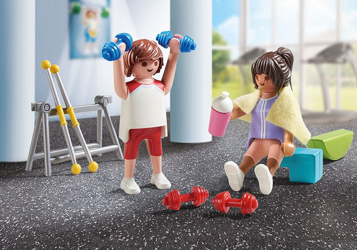 Дитячий ігровий набір Playmobil My Life Фітнес-тренування 71806 (4008789718068) - зображення 4