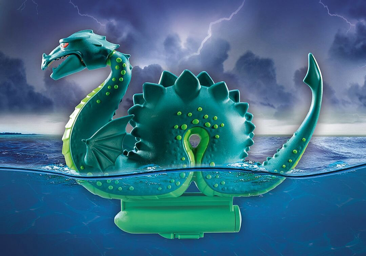 Дитячий ігровий набір Playmobil My Life Вікінг з морським чудовиськом 71830 (4008789718303) - зображення 5