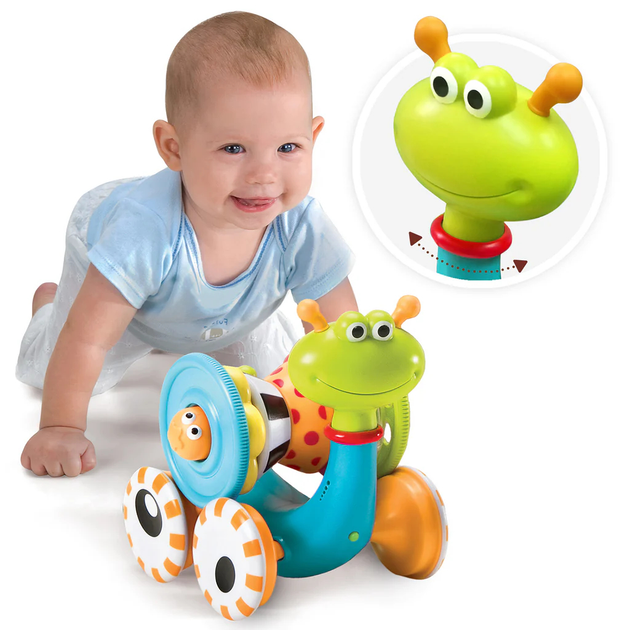 Zabawka Yookidoo Crawl 'N' Go Snail (20373401136) - obraz 8