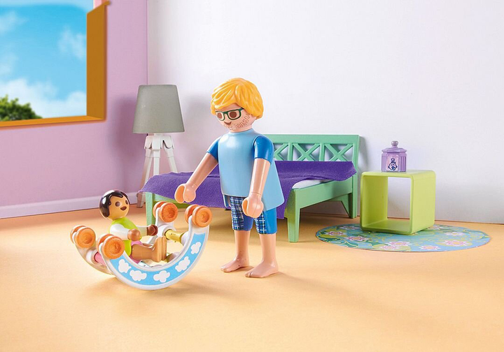 Дитячий ігровий набір Дитячий ігровий набір Playmobil My Life Спальня з дитячою зоною 71609 (4008789716095) - зображення 4