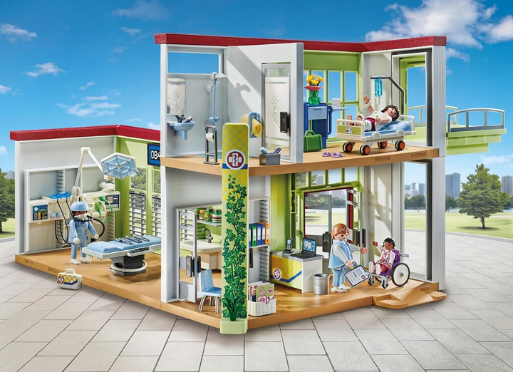 Іграшковий набір Playmobil Action Heroes Сучасна лікарня 71615 (4008789716156) - зображення 3