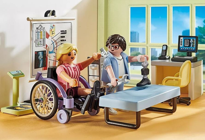 Іграшковий набір Playmobil Action Heroes Ортопедичне відділення 71617 (4008789716170) - зображення 4
