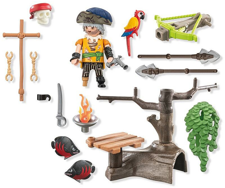 Ігровий набір Playmobil Pirates Пірат з балістою 71795 (4008789717955) - зображення 3