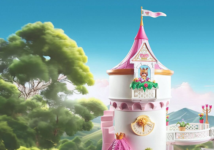 Дитячий ігровий набір Playmobil Princess Magic Замок принцеси з королівською парою 71845 (4008789718457) - зображення 4