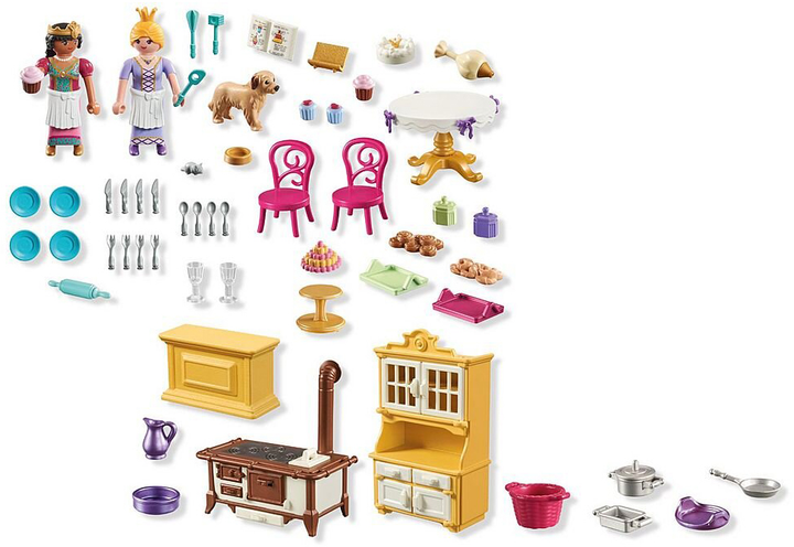 Дитячий ігровий набір Playmobil Princess Magic Королівська кухня 71848 (4008789718488) - зображення 3
