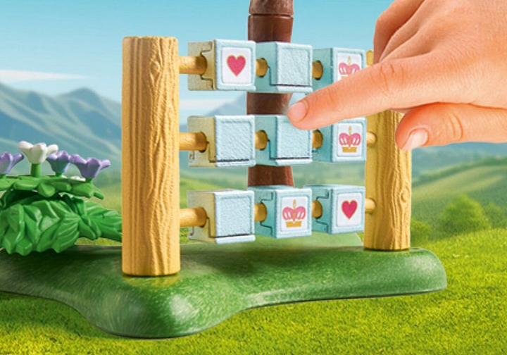 Zestaw zabawek dla dzieci Playmobil Princess Magic Królewskie dzieci w parku 71849 (4008789718495) - obraz 5