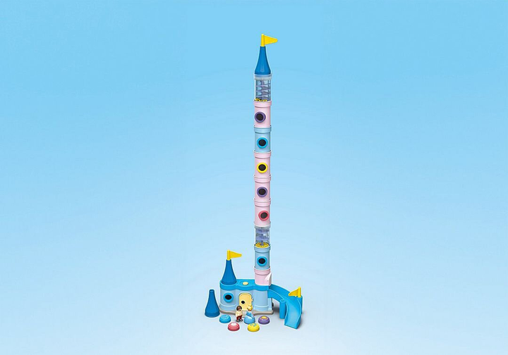Zestaw zabawek dla dzieci Playmobil Junior & Disney: Zamek Kopciuszka 71457 (4008789714572) - obraz 4