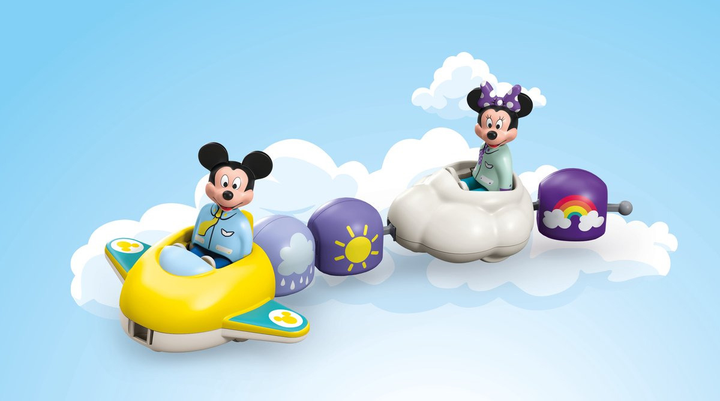 Іграшка для малюків Playmobil Junior & Disney: Хмарний атракціон Міккі та Мінні 71697 (4008789716972) - зображення 5