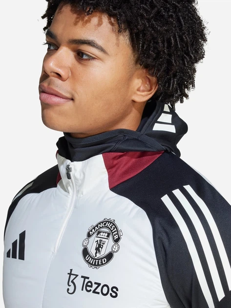 Куртка демісезонна з капюшоном чоловіча Adidas je3743 XL