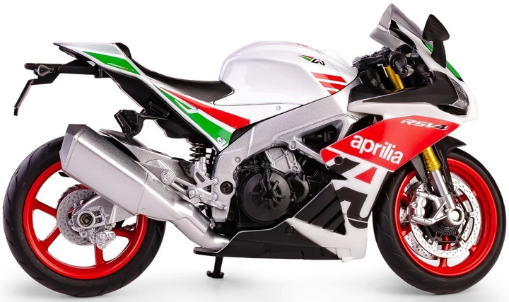 Motocykl Daffi RMZ Hobby Aprilia RSV4 1:12 (5905422081352) - obraz 3