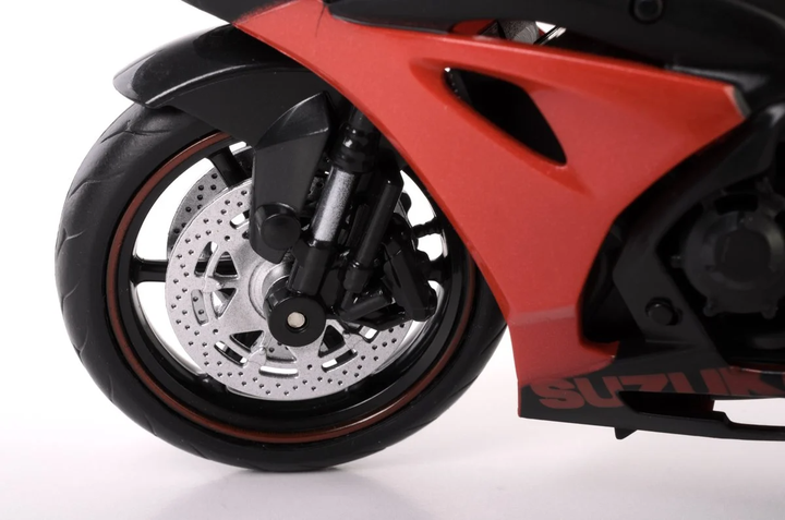 Motocykl Daffi RMZ Hobby SuzukiGSX reg red 1:12 (5905422081369) - obraz 6