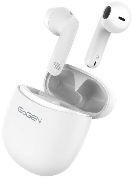 Навушники GoGEN TWS BAR Evo 2 White (8590393302987) - зображення 6