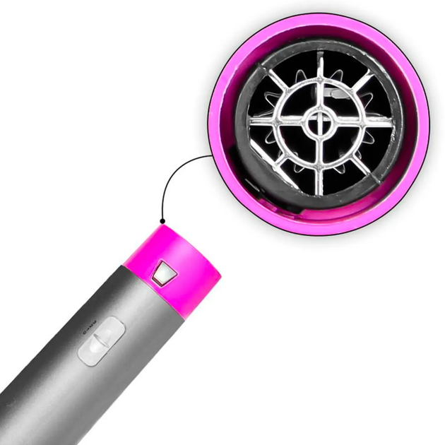 Фен стайлер для укладання волосся 5в1 1000Вт Hot Air Styler (см11361) - зображення 8