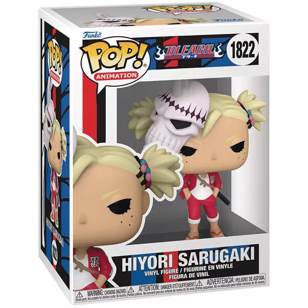 Фигурка Funko Pop Блич Хиори Саругаки Bleach Hiyori Sarugaki 10 см FP B HS 1822 - Фото 3 Фигурка Funko Pop Блич Хиори Саругаки Bleach Hiyori Sarugaki 10 см FP B HS 1822 - изображение 3