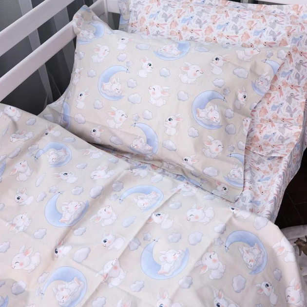 Наволочка MirSon Line Kids 07 Rabbits 60х60 см Поплін від Rozetka на платформі USKIDKA Акція на Наволочка MirSon Line Kids 07 Rabbits 60х60 см Поплін від Rozetka