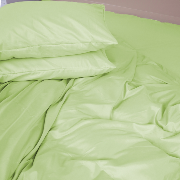 Простирадло на гумці MirSon №12-0525 Luminary Green Mikrosatin Premium 80x200 - висота 25 см від Rozetka на платформі USKIDKA Акція на Простирадло на гумці MirSon №12-0525 Luminary Green Mikrosatin Premium 80x200 - висота 25 см від Rozetka