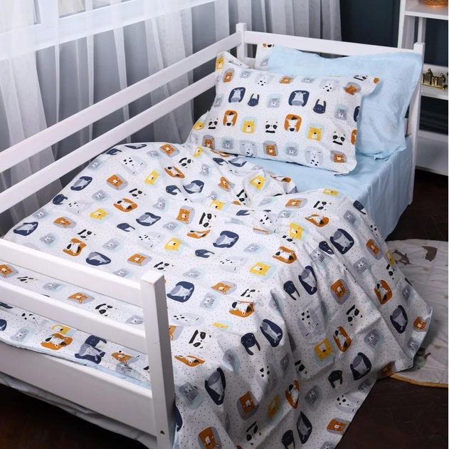 Підковдра MirSon Poplin Line Kids 09 Sleeping Animals 143х210 см від Rozetka на платформі USKIDKA Акція на Підковдра MirSon Poplin Line Kids 09 Sleeping Animals 143х210 см від Rozetka