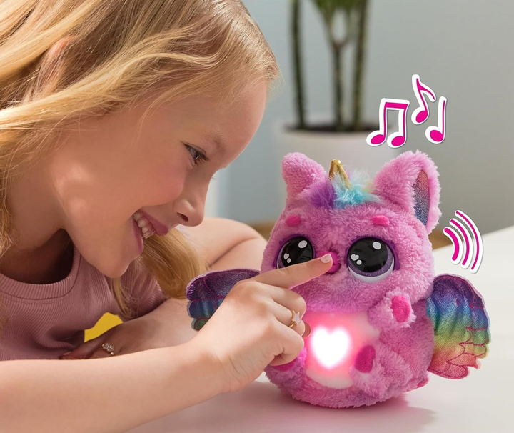 Interaktywna zabawka niespodzianka Spin Master Hatchimals Alive Mystery Hatch Pufficorn 6069132 (0778988509142) - obraz 6