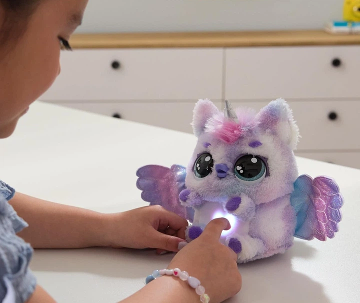 Interaktywna zabawka niespodzianka Spin Master Hatchimals Alive Mystery Hatch Pufficorn 6069132 (0778988509142) - obraz 9