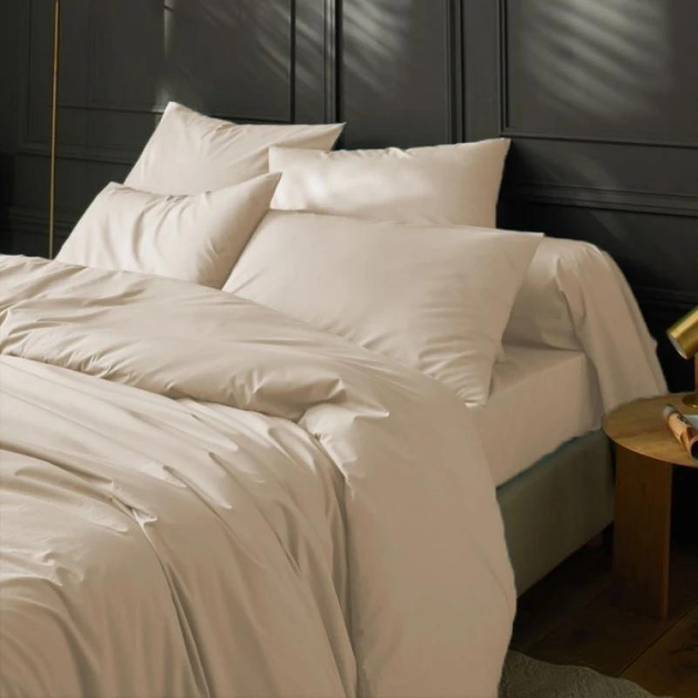 Простирадло на гумці MirSon Soft Elegance №11-0103 Egret 140х190 см від Rozetka на платформі USKIDKA Акція на Простирадло на гумці MirSon Soft Elegance №11-0103 Egret 140х190 см від Rozetka