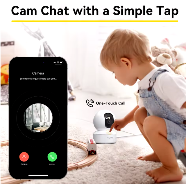 Беспроводная IP-камера Boykeep 2K K30 3MP поворотная 360 камера - изображение 4