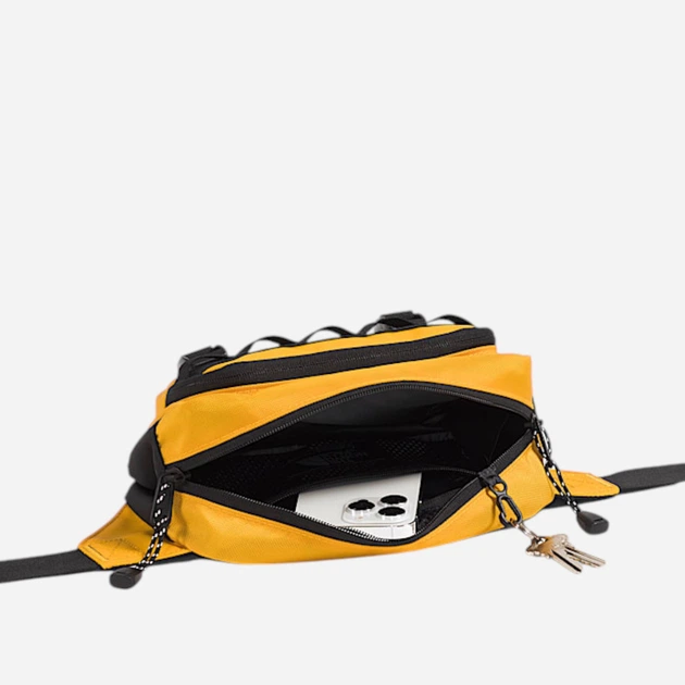 Спортивная сумка на пояс The North Face Base Camp Bum Bag NF0A8BK5ZU31 Желтая (197643074274) - изображение 8