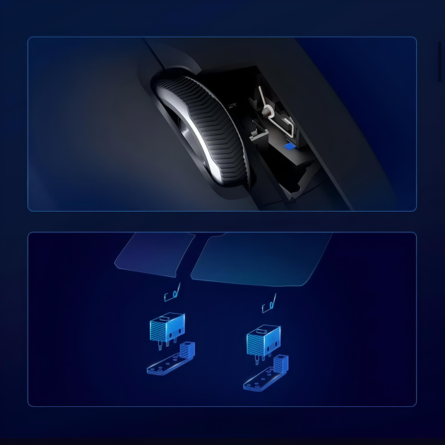 Игровая мышь Rapoo VT9PRO с комбинированным подключением, 26000 DPI, black - изображение 3