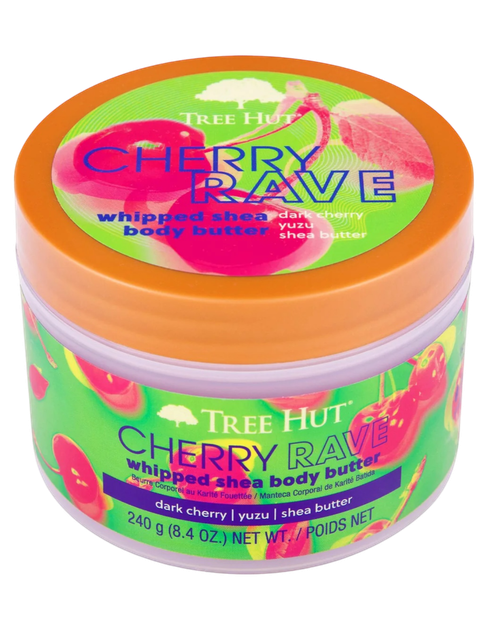 Баттер для тіла Tree Hut Cherry Rave Whipped Body Butter аромат темна вишня, 240 грам - зображення 2