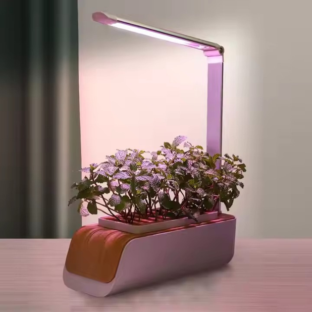 Гроубокс гидропонная установка Smart с LED подсветкой для домашнего выращивания сада, рассады, зелени и макрозелени мощность 10 Вт посадочных мест 9 smart garden_1 - изображение 4