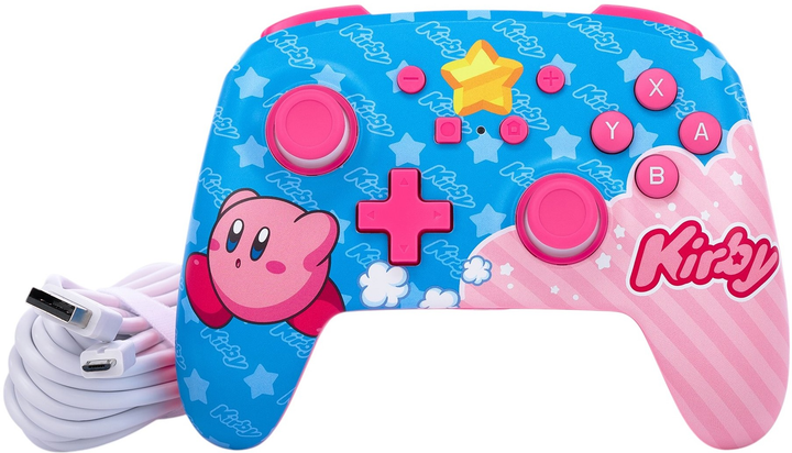 Геймпад PowerA NSW ENH Nintendo Switch Wired Controller - Kirby (0617885030819) - зображення 6