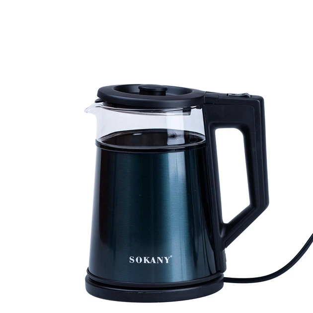 Электрочайник Sokany SK-SH-1076B на 1.7 л 2000 Вт - изображение 9