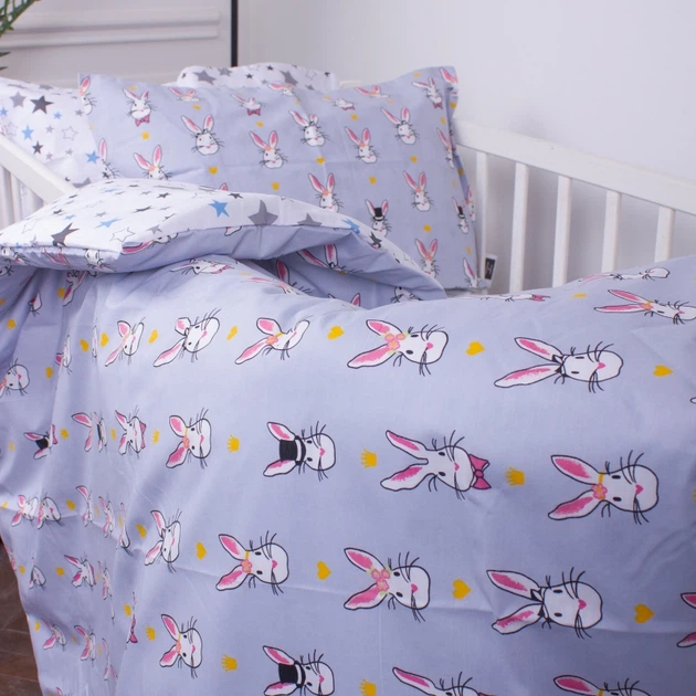 Пододеяльник MirSon Бязь Kids Time 17-0527 Bunnies (2200007074631) - Фото 8 Пододеяльник MirSon Бязь Kids Time 17-0527 Bunnies (2200007074631) - изображение 8
