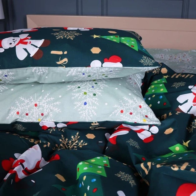 Простынь MirSon полуторная 150x220 см 17-0677 Merry Moments Ranforce Elite (2200010216868) - изображение 6