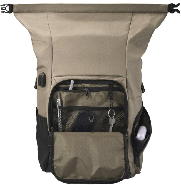 Plecak na laptopa Hama Terra 15.6" Beige (4047443499929) - obraz 3